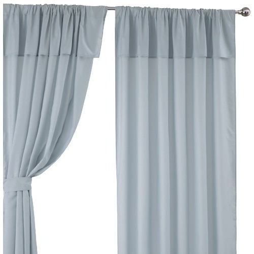 Juego De Cortinas De Ambiente Jean Cartier Emboss Colores