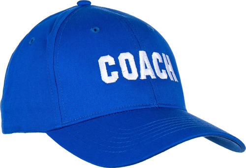 Entrenador | Gorra Béisbol Entrenamiento Azul Real, Gorra Y