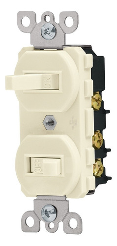 Interruptor Dúplex Línea Standard Volteck 46002