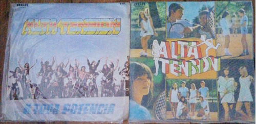 Alta Tension Musica  Rock Pop Compilado 2 Vinilos Lote