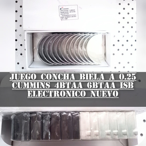 Concha Biela 0,25 Cummins 4btaa 6btaa Isb Electronico Nuevo