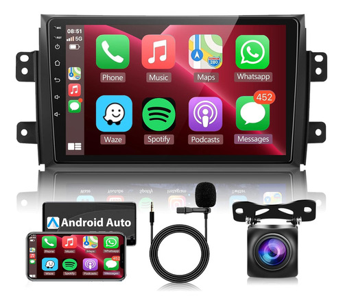 Estéreo 2+32g Android Para Suzuki Sx4 2005-2016 Gps Carplay