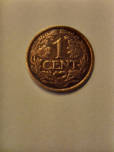 Moneda 1 Centavo Reino Paises Bajos 1938