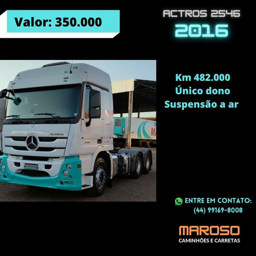 Imagem 1 de 8 de Mercedes Benz Actros Actros 2546