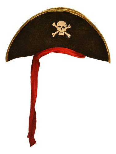 Gorro Pirata Bandana Calavera Adulto Halloween Disfraz