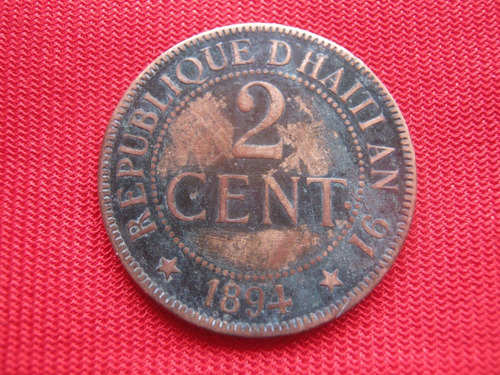 Haití 2 Centavos 1894 