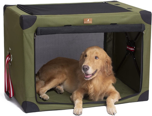 Jaula Portátil Para Perros, Suave Para Mascotas