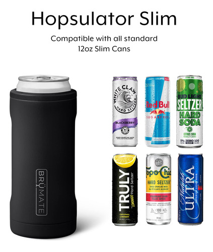 Enfriador De Latas Aislante Brümate Hopsulator Slim, 355 Ml,