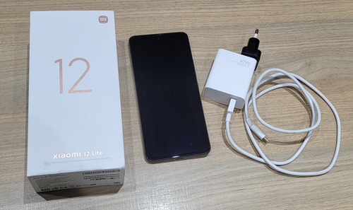 Celular Xiaomi 12 Lite 5g 128gb 6gb Ram Desbloqueado Preto (Usado)