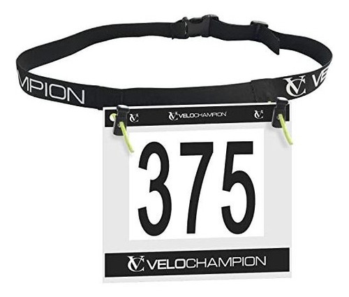Velochampion Running Triatlon, Maratón Número Cinturón Sin P