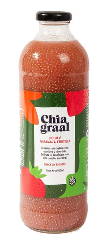 Jugo Chia Graal De Frutilla Naranja & Chia X 910ml