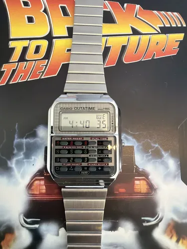 Relógio Casio Ca-500webf-1a Back To The Future | MercadoLivre