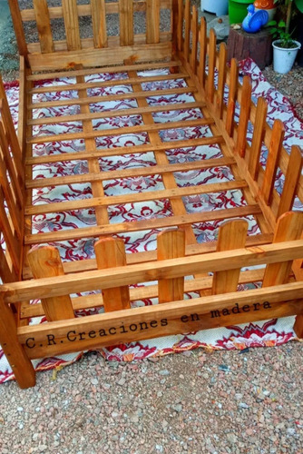 Cunas De Bebe A Cama 1 Plaza Estilo Casita Con Cerco
