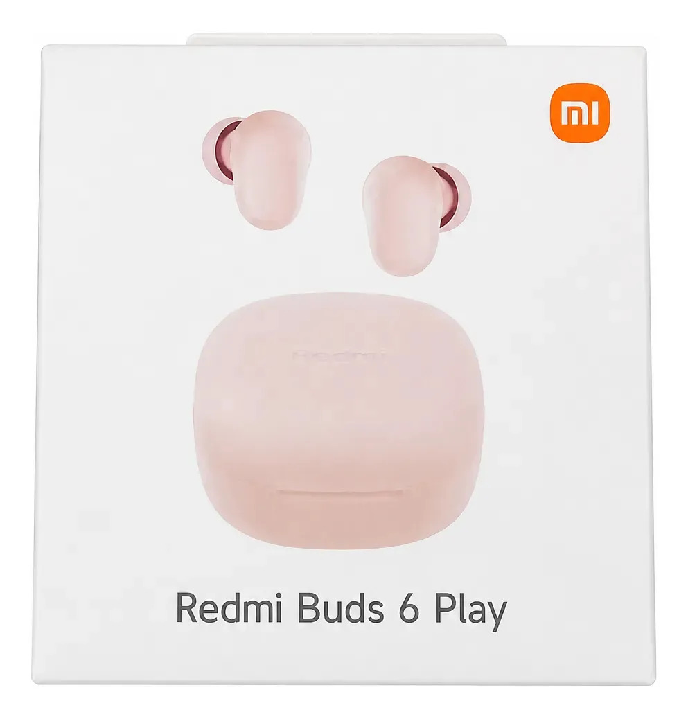 Auscultadores sem fio Xiaomi Redmi Buds 6 Jogar Preto Pink