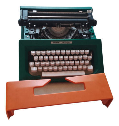 Máquina De Escribir Lettera Modelo New Age Funcionando