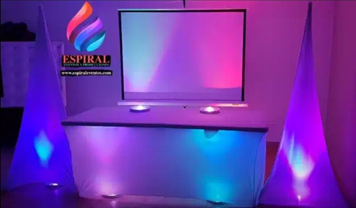 Alquiler Luces Fiesta Neón Humo Cielo Estrellado Sonido Dj