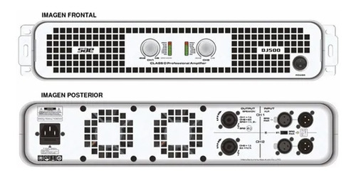 Potencia Sae Audio Dj500 Clase D