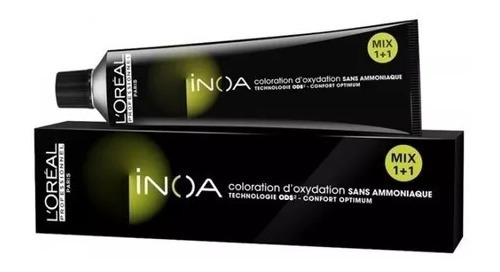 Kit de coloración Inoa de L'Oréal, tinte para cabello rubio oscuro Inoa Tone 6