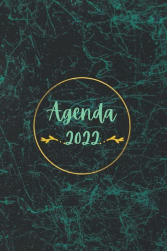 Agenda 2022: Planificador Semanal | 2 Paginas Por Semana Con