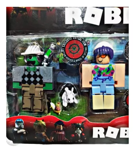 Kit 4 Bonecos Roblox de 8cm no Shoptime