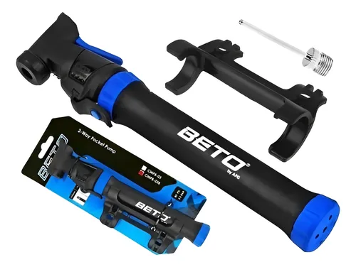 comprar Inflador Mini Bomba Aire Bicicleta Y Balon Beto 80psi Oferta