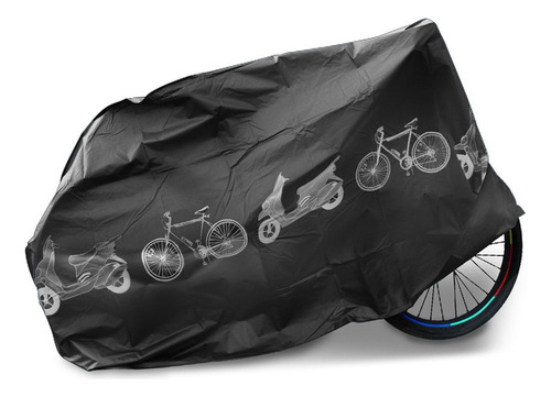 Cubierta De Bicicleta Resistente Para Máxima Negro Espesar
