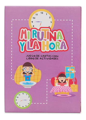 Mi Rutina Y La Hora Cartas + Libro De Actividades - Educar 