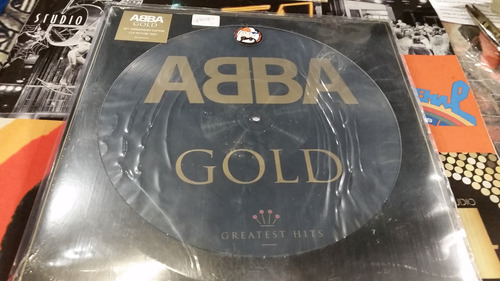 Abba Gold Greatest Hit Lp Doble Picture 30 Años 2022 Cerrado