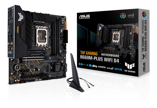 Motherboard Asus Tuf B660m Plus Intel 12va Lga1700 Ddr4 Wifi