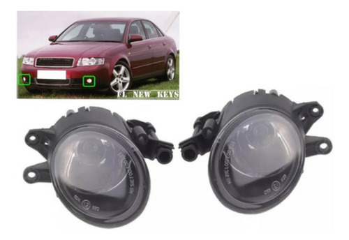 Par Faros Niebla Audi A4 B6 B7 2002 A 2005 Sin Focos