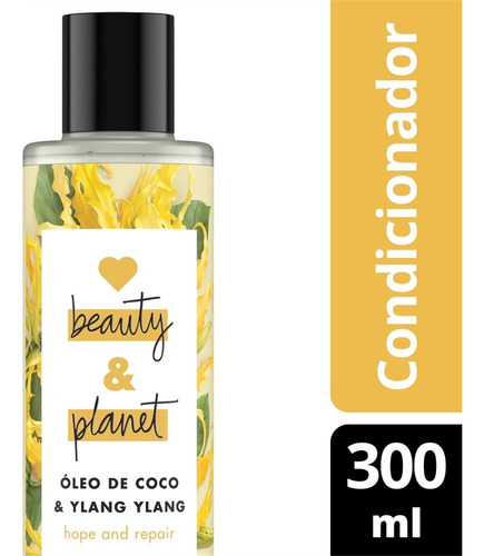  Condicionador Hope And Repair Para Cabelos Danificados 300ml Love Beauty & Planet