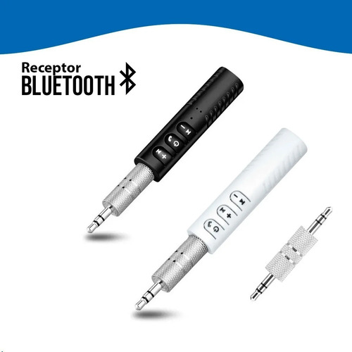 Clip Receptor Bluetooth Auxiliar 3.5 Manos Libres Recargable