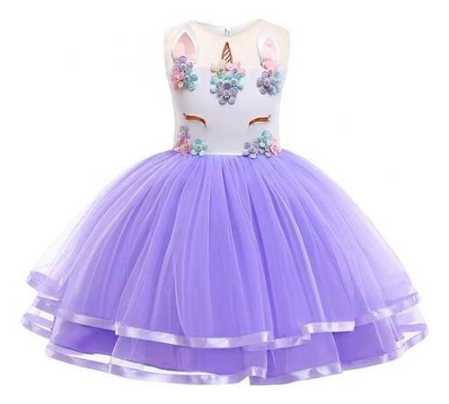 Vestido Fiesta Bebés Niñas Unicornio- Beedité