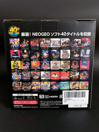 Consola Snk Neo Geo Mini Standard Color Azul, Blanco Y Rojo 2018 Azul/blanco/rojo