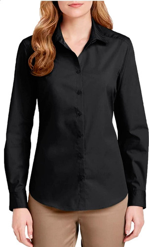 Camisa Dama Entallada Varios Colores Mujer Blusa