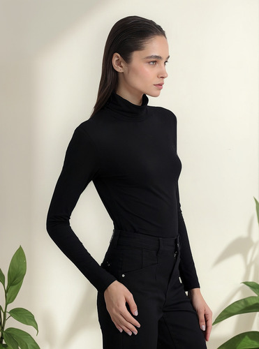Beatle Basico Spandex, Negro Liola