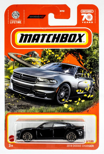 Matchbox - Vehículo 2018 Dodge Charger - 30782