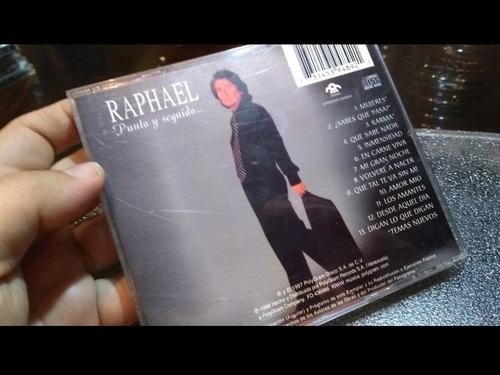 Raphael Cd Punto Y Seguido Original De Colección