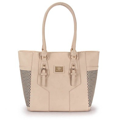 Bolsa Shopping Bag Queens - Bege