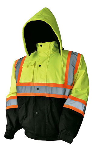 Chaqueta Bombardero Reflectante Aislamiento Impermeable 3