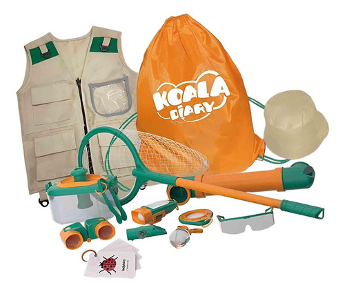 Kits De Explorador De 14 Piezas Para Niños, Juguetes Para