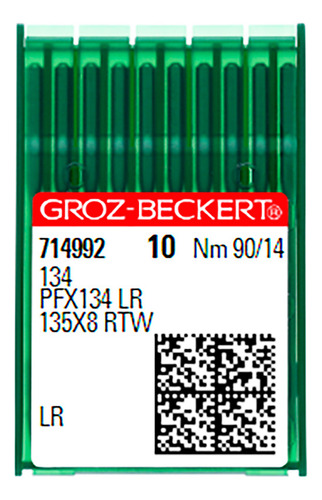 Aguja 134 L R  Para Cuero Industrial Groz Beckert® 90/14