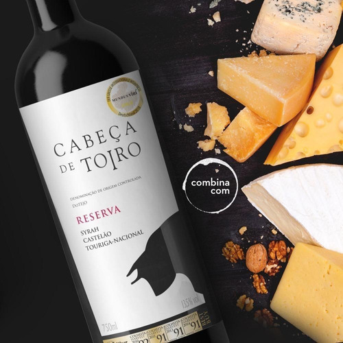 Vino Tinto Cabeza De Toro Reserva Region Tejo Portugal 750ml