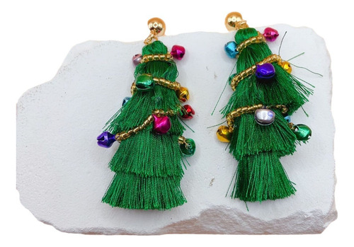 Pendientes Colgantes De Árbol De Navidad De La Serie Christm