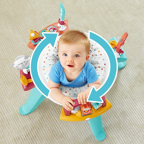 Centro De Actividades De Bebe 3 En 1 Giratorio Fisher Price