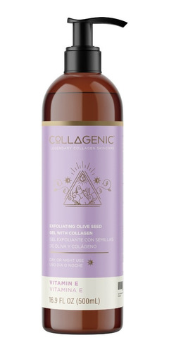 Imagen 1 de 7 de Gel Exfoliante Limpiador Facial 500ml. Vitamina E Y Colageno