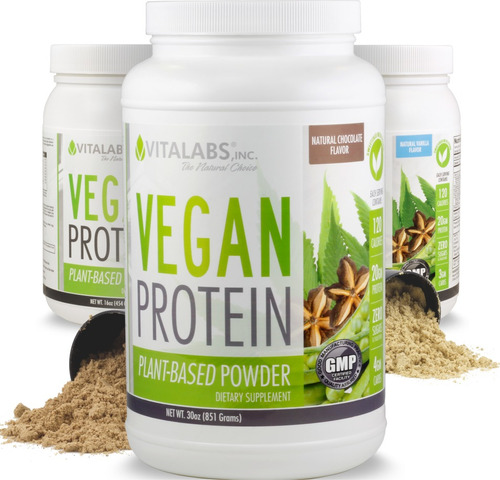 Proteina Vegana Vitalabs 907 G + B12 Saturn