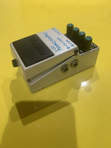 Boss Digital Delay Dd-3 Agosto De 1990 Japan Blue Label Leia