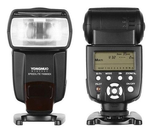 Flash Yongnuo Yn565ex Ttl Pantalla Lcd Para Nik Factura