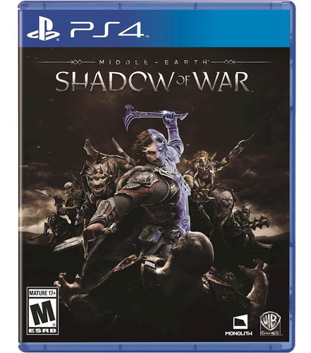 Middle Earth: Shadow Of War Ps4 Formato Fisico